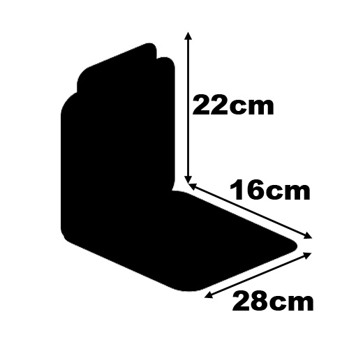 Dimensions du siège